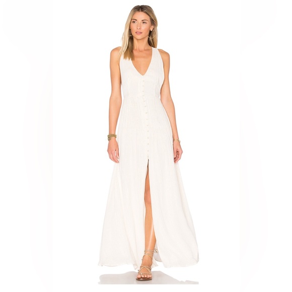 House of Harlow 1960 Dresses & Skirts - House of Harlow 1960 | Shane Dress in Gold & White